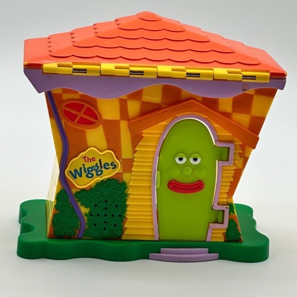 Wiggles Singing Musical House Playset 2004 VINTAGE Spin Master WORKS